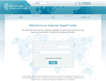 Tablet Screenshot of acs-24.com